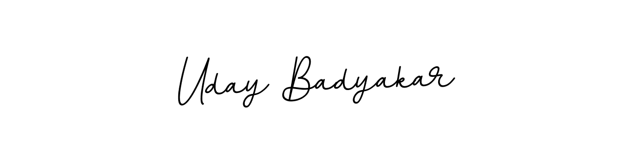 It looks lik you need a new signature style for name Uday Badyakar. Design unique handwritten (BallpointsItalic-DORy9) signature with our free signature maker in just a few clicks. Uday Badyakar signature style 11 images and pictures png