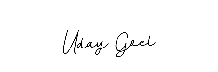 if you are searching for the best signature style for your name Uday Goel. so please give up your signature search. here we have designed multiple signature styles  using BallpointsItalic-DORy9. Uday Goel signature style 11 images and pictures png