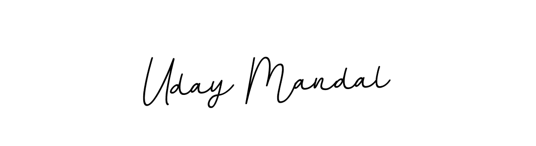 How to make Uday Mandal signature? BallpointsItalic-DORy9 is a professional autograph style. Create handwritten signature for Uday Mandal name. Uday Mandal signature style 11 images and pictures png