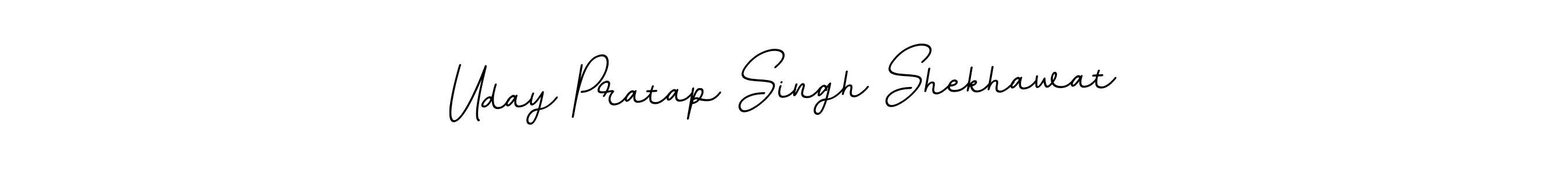 Make a beautiful signature design for name Uday Pratap Singh Shekhawat. With this signature (BallpointsItalic-DORy9) style, you can create a handwritten signature for free. Uday Pratap Singh Shekhawat signature style 11 images and pictures png