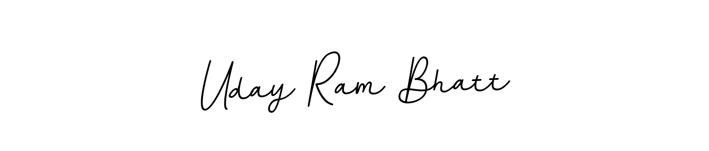 It looks lik you need a new signature style for name Uday Ram Bhatt. Design unique handwritten (BallpointsItalic-DORy9) signature with our free signature maker in just a few clicks. Uday Ram Bhatt signature style 11 images and pictures png