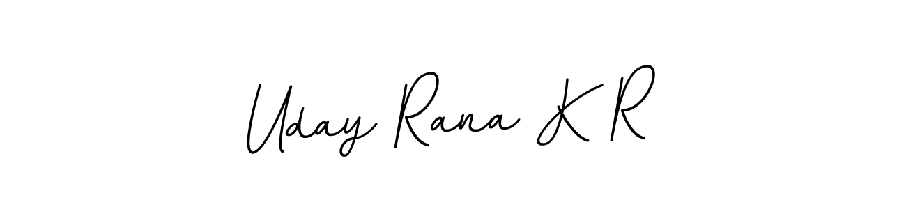 Once you've used our free online signature maker to create your best signature BallpointsItalic-DORy9 style, it's time to enjoy all of the benefits that Uday Rana K R name signing documents. Uday Rana K R signature style 11 images and pictures png