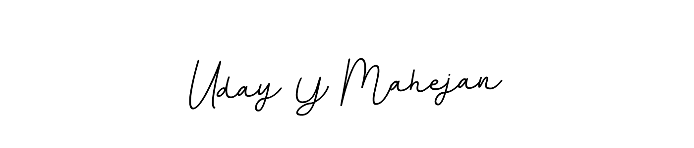 It looks lik you need a new signature style for name Uday Y Mahejan. Design unique handwritten (BallpointsItalic-DORy9) signature with our free signature maker in just a few clicks. Uday Y Mahejan signature style 11 images and pictures png