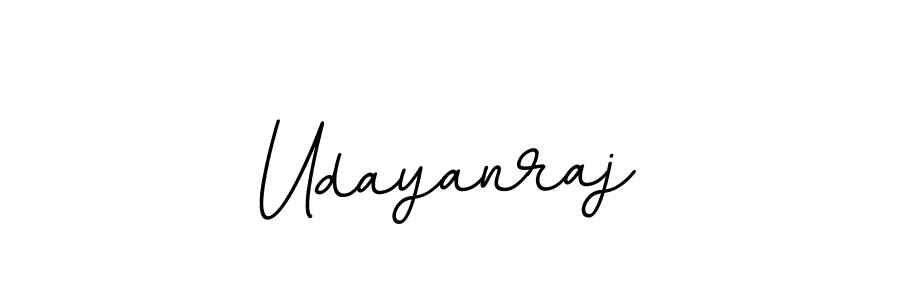 Create a beautiful signature design for name Udayanraj. With this signature (BallpointsItalic-DORy9) fonts, you can make a handwritten signature for free. Udayanraj signature style 11 images and pictures png
