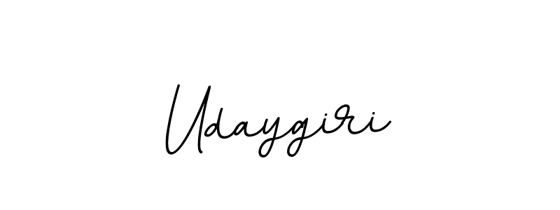 Use a signature maker to create a handwritten signature online. With this signature software, you can design (BallpointsItalic-DORy9) your own signature for name Udaygiri. Udaygiri signature style 11 images and pictures png