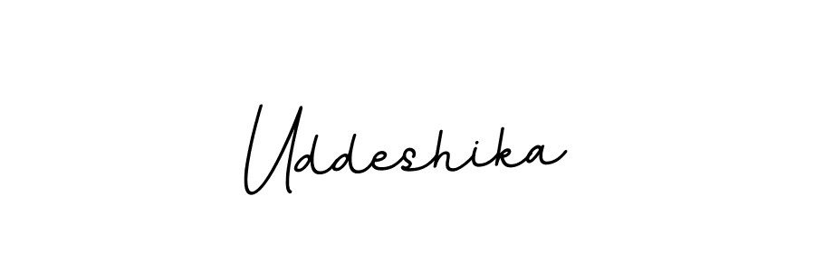 Similarly BallpointsItalic-DORy9 is the best handwritten signature design. Signature creator online .You can use it as an online autograph creator for name Uddeshika. Uddeshika signature style 11 images and pictures png