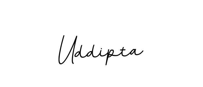 You should practise on your own different ways (BallpointsItalic-DORy9) to write your name (Uddipta) in signature. don't let someone else do it for you. Uddipta signature style 11 images and pictures png