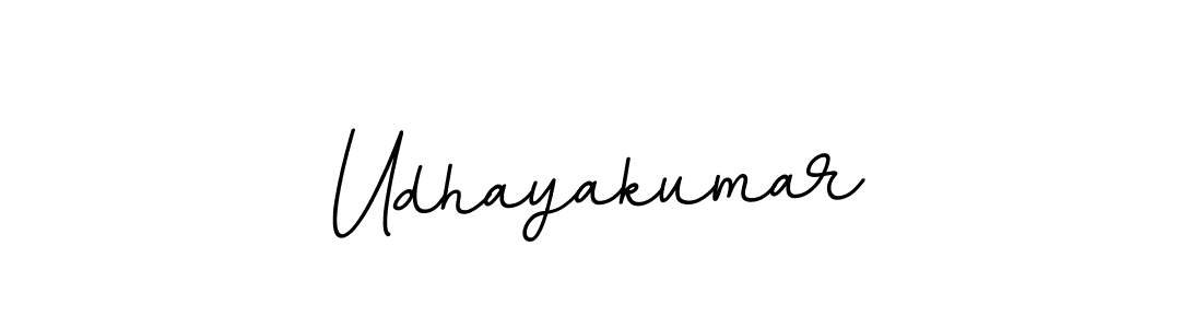 Make a beautiful signature design for name Udhayakumar. With this signature (BallpointsItalic-DORy9) style, you can create a handwritten signature for free. Udhayakumar signature style 11 images and pictures png