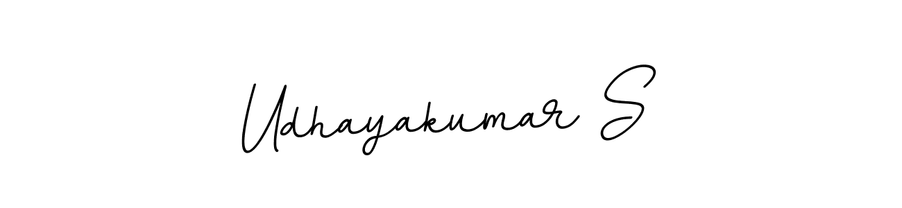 Make a beautiful signature design for name Udhayakumar S. With this signature (BallpointsItalic-DORy9) style, you can create a handwritten signature for free. Udhayakumar S signature style 11 images and pictures png