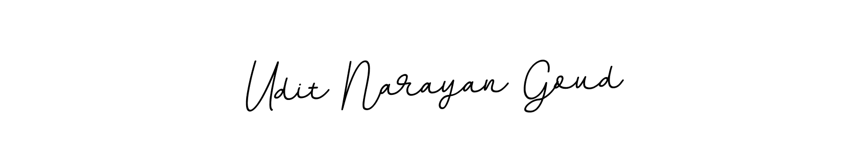 Also we have Udit Narayan Goud name is the best signature style. Create professional handwritten signature collection using BallpointsItalic-DORy9 autograph style. Udit Narayan Goud signature style 11 images and pictures png