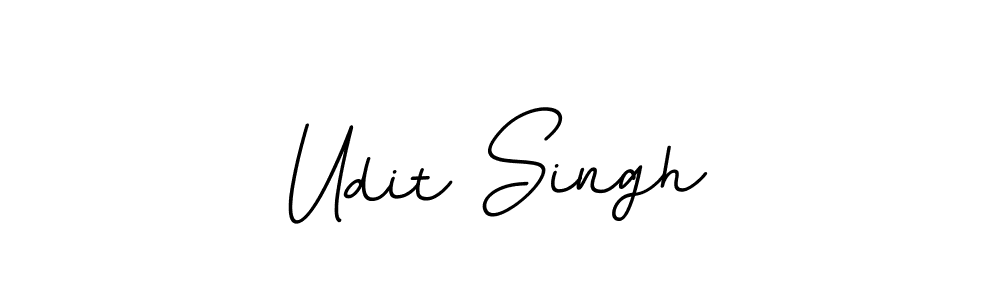You should practise on your own different ways (BallpointsItalic-DORy9) to write your name (Udit Singh) in signature. don't let someone else do it for you. Udit Singh signature style 11 images and pictures png