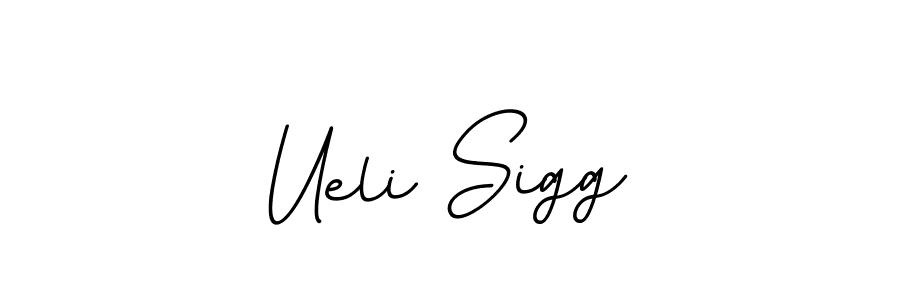 Ueli Sigg stylish signature style. Best Handwritten Sign (BallpointsItalic-DORy9) for my name. Handwritten Signature Collection Ideas for my name Ueli Sigg. Ueli Sigg signature style 11 images and pictures png