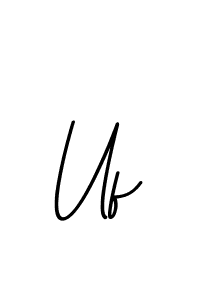 Make a beautiful signature design for name Uf. With this signature (BallpointsItalic-DORy9) style, you can create a handwritten signature for free. Uf signature style 11 images and pictures png