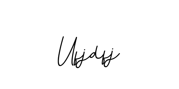 Use a signature maker to create a handwritten signature online. With this signature software, you can design (BallpointsItalic-DORy9) your own signature for name Ufjdfj. Ufjdfj signature style 11 images and pictures png