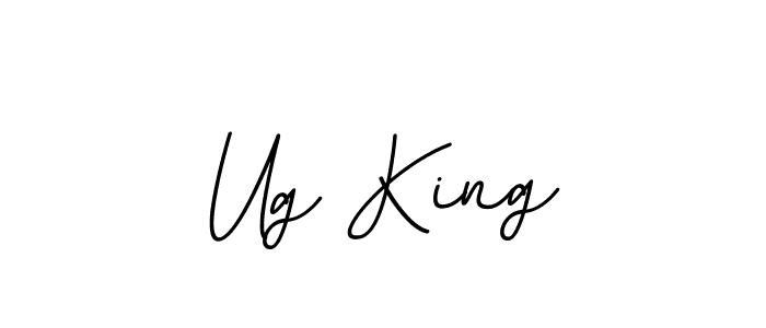 Make a beautiful signature design for name Ug King. With this signature (BallpointsItalic-DORy9) style, you can create a handwritten signature for free. Ug King signature style 11 images and pictures png