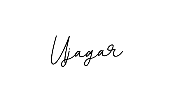 Ujagar stylish signature style. Best Handwritten Sign (BallpointsItalic-DORy9) for my name. Handwritten Signature Collection Ideas for my name Ujagar. Ujagar signature style 11 images and pictures png