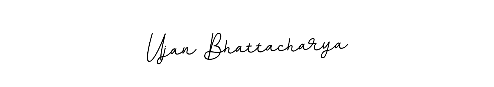 Ujan Bhattacharya stylish signature style. Best Handwritten Sign (BallpointsItalic-DORy9) for my name. Handwritten Signature Collection Ideas for my name Ujan Bhattacharya. Ujan Bhattacharya signature style 11 images and pictures png