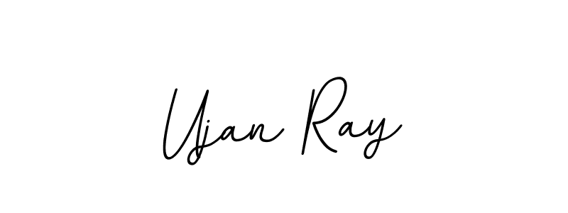 The best way (BallpointsItalic-DORy9) to make a short signature is to pick only two or three words in your name. The name Ujan Ray include a total of six letters. For converting this name. Ujan Ray signature style 11 images and pictures png