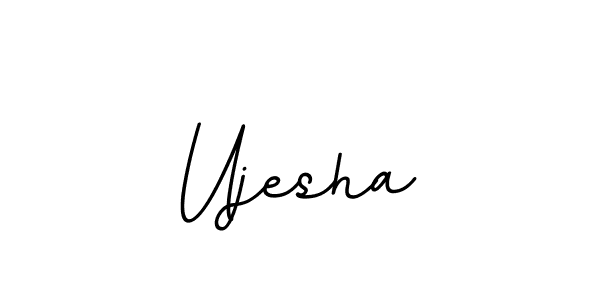 How to make Ujesha signature? BallpointsItalic-DORy9 is a professional autograph style. Create handwritten signature for Ujesha name. Ujesha signature style 11 images and pictures png