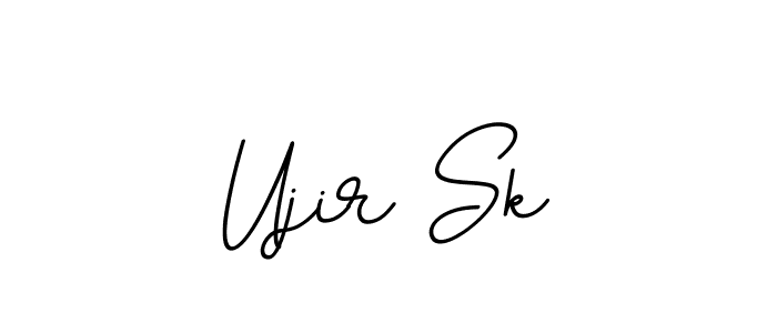 You should practise on your own different ways (BallpointsItalic-DORy9) to write your name (Ujir Sk) in signature. don't let someone else do it for you. Ujir Sk signature style 11 images and pictures png