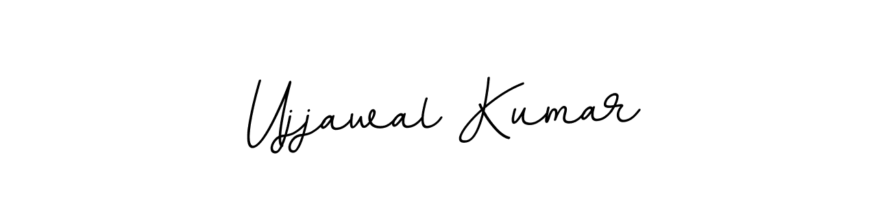 Use a signature maker to create a handwritten signature online. With this signature software, you can design (BallpointsItalic-DORy9) your own signature for name Ujjawal Kumar. Ujjawal Kumar signature style 11 images and pictures png