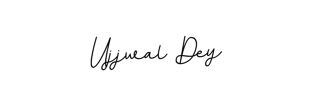 Use a signature maker to create a handwritten signature online. With this signature software, you can design (BallpointsItalic-DORy9) your own signature for name Ujjwal Dey. Ujjwal Dey signature style 11 images and pictures png
