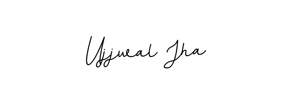 BallpointsItalic-DORy9 is a professional signature style that is perfect for those who want to add a touch of class to their signature. It is also a great choice for those who want to make their signature more unique. Get Ujjwal Jha name to fancy signature for free. Ujjwal Jha signature style 11 images and pictures png
