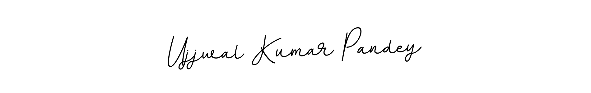 This is the best signature style for the Ujjwal Kumar Pandey name. Also you like these signature font (BallpointsItalic-DORy9). Mix name signature. Ujjwal Kumar Pandey signature style 11 images and pictures png