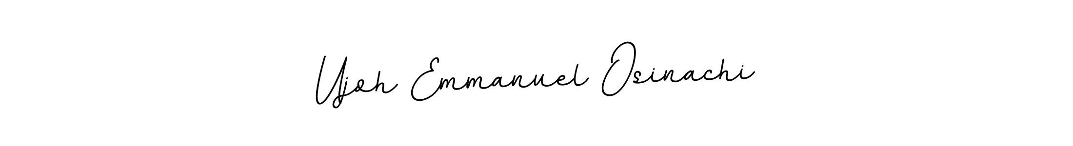 This is the best signature style for the Ujoh Emmanuel Osinachi name. Also you like these signature font (BallpointsItalic-DORy9). Mix name signature. Ujoh Emmanuel Osinachi signature style 11 images and pictures png