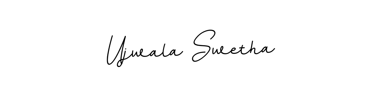 if you are searching for the best signature style for your name Ujwala Swetha. so please give up your signature search. here we have designed multiple signature styles  using BallpointsItalic-DORy9. Ujwala Swetha signature style 11 images and pictures png