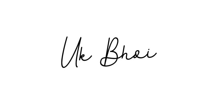 Similarly BallpointsItalic-DORy9 is the best handwritten signature design. Signature creator online .You can use it as an online autograph creator for name Uk Bhoi. Uk Bhoi signature style 11 images and pictures png