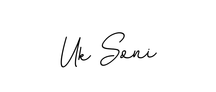 Also we have Uk Soni name is the best signature style. Create professional handwritten signature collection using BallpointsItalic-DORy9 autograph style. Uk Soni signature style 11 images and pictures png