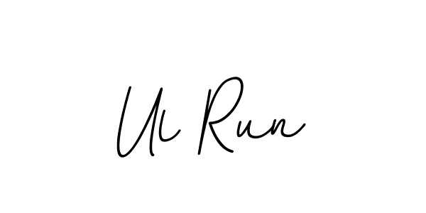 How to make Ul Run name signature. Use BallpointsItalic-DORy9 style for creating short signs online. This is the latest handwritten sign. Ul Run signature style 11 images and pictures png