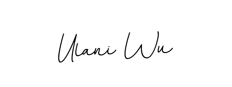 Check out images of Autograph of Ulani Wu name. Actor Ulani Wu Signature Style. BallpointsItalic-DORy9 is a professional sign style online. Ulani Wu signature style 11 images and pictures png