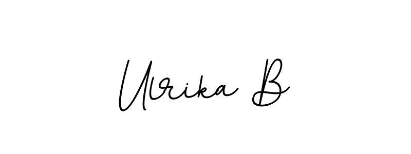 Also we have Ulrika B name is the best signature style. Create professional handwritten signature collection using BallpointsItalic-DORy9 autograph style. Ulrika B signature style 11 images and pictures png