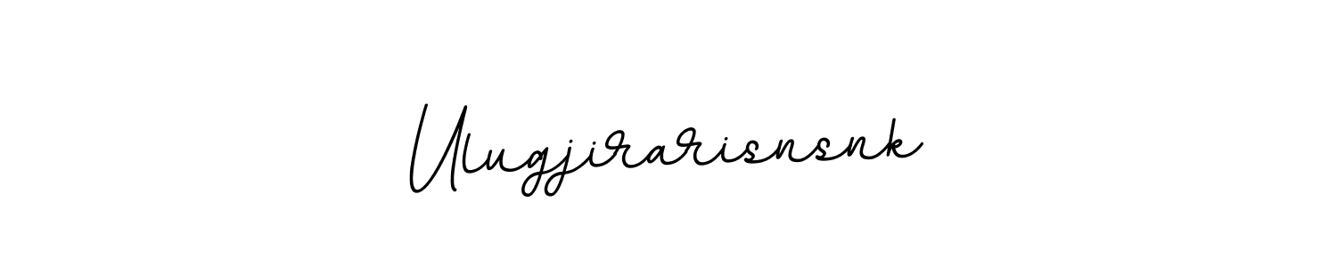 The best way (BallpointsItalic-DORy9) to make a short signature is to pick only two or three words in your name. The name Ulugjirarisnsnk include a total of six letters. For converting this name. Ulugjirarisnsnk signature style 11 images and pictures png