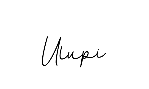 Use a signature maker to create a handwritten signature online. With this signature software, you can design (BallpointsItalic-DORy9) your own signature for name Ulupi. Ulupi signature style 11 images and pictures png