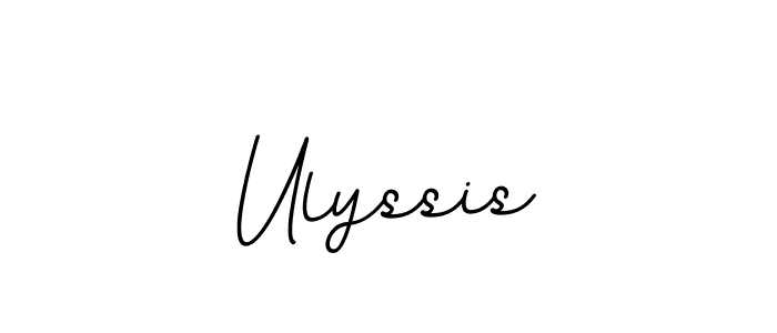 You should practise on your own different ways (BallpointsItalic-DORy9) to write your name (Ulyssis) in signature. don't let someone else do it for you. Ulyssis signature style 11 images and pictures png