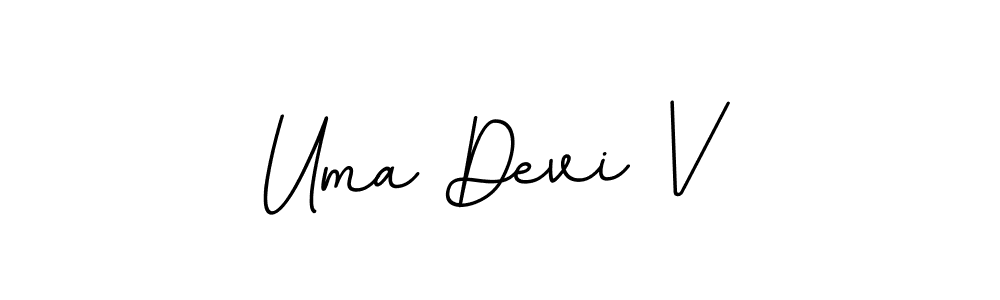 It looks lik you need a new signature style for name Uma Devi V. Design unique handwritten (BallpointsItalic-DORy9) signature with our free signature maker in just a few clicks. Uma Devi V signature style 11 images and pictures png