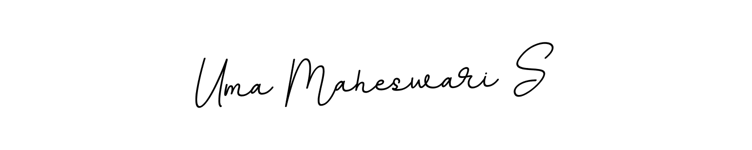 BallpointsItalic-DORy9 is a professional signature style that is perfect for those who want to add a touch of class to their signature. It is also a great choice for those who want to make their signature more unique. Get Uma Maheswari S name to fancy signature for free. Uma Maheswari S signature style 11 images and pictures png
