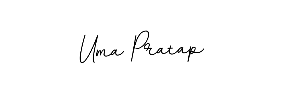 Make a beautiful signature design for name Uma Pratap. With this signature (BallpointsItalic-DORy9) style, you can create a handwritten signature for free. Uma Pratap signature style 11 images and pictures png
