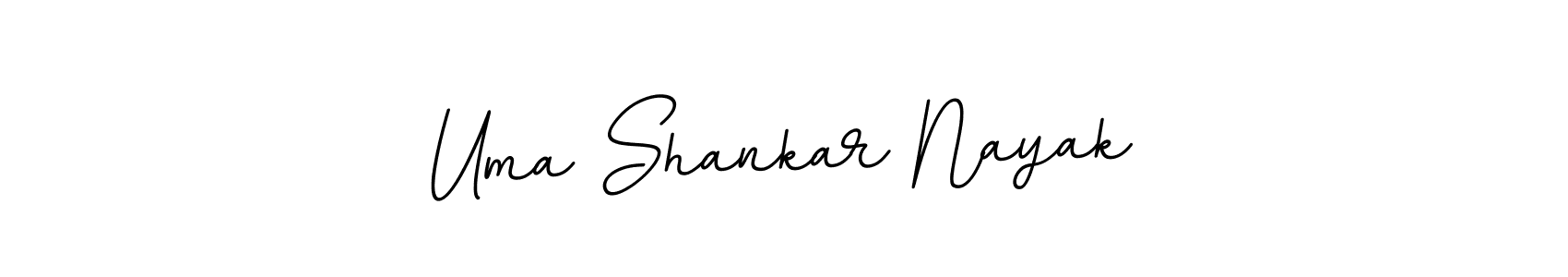 Make a beautiful signature design for name Uma Shankar Nayak. With this signature (BallpointsItalic-DORy9) style, you can create a handwritten signature for free. Uma Shankar Nayak signature style 11 images and pictures png