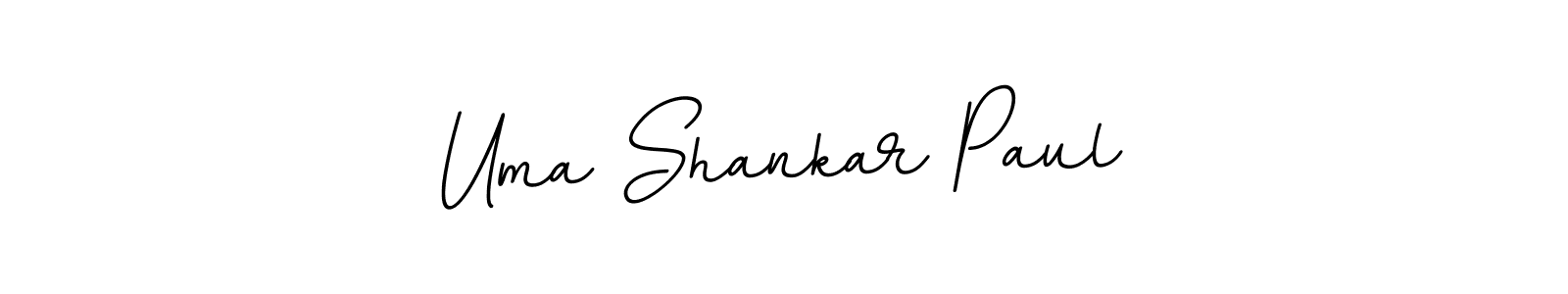 Use a signature maker to create a handwritten signature online. With this signature software, you can design (BallpointsItalic-DORy9) your own signature for name Uma Shankar Paul. Uma Shankar Paul signature style 11 images and pictures png