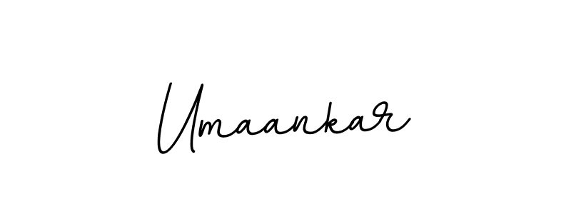 Design your own signature with our free online signature maker. With this signature software, you can create a handwritten (BallpointsItalic-DORy9) signature for name Umaankar. Umaankar signature style 11 images and pictures png