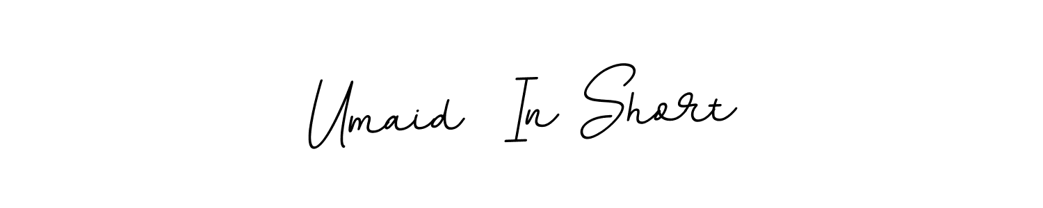 How to Draw Umaid  In Short signature style? BallpointsItalic-DORy9 is a latest design signature styles for name Umaid  In Short. Umaid  In Short signature style 11 images and pictures png