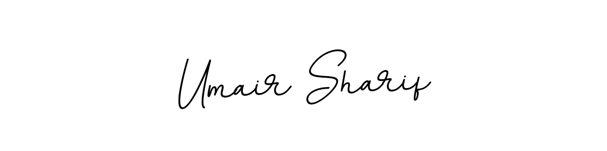You should practise on your own different ways (BallpointsItalic-DORy9) to write your name (Umair Sharif) in signature. don't let someone else do it for you. Umair Sharif signature style 11 images and pictures png
