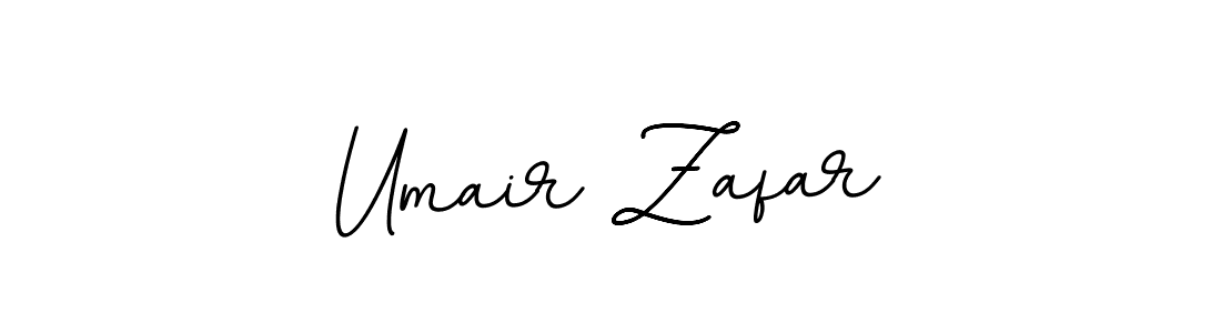 Make a beautiful signature design for name Umair Zafar. With this signature (BallpointsItalic-DORy9) style, you can create a handwritten signature for free. Umair Zafar signature style 11 images and pictures png