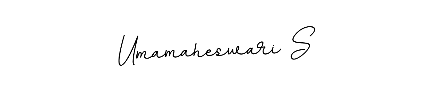 Design your own signature with our free online signature maker. With this signature software, you can create a handwritten (BallpointsItalic-DORy9) signature for name Umamaheswari S. Umamaheswari S signature style 11 images and pictures png