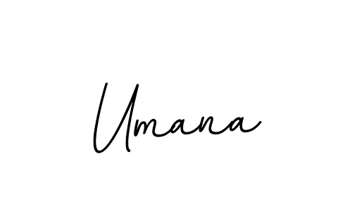 The best way (BallpointsItalic-DORy9) to make a short signature is to pick only two or three words in your name. The name Umana include a total of six letters. For converting this name. Umana signature style 11 images and pictures png