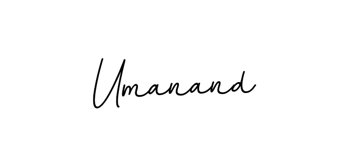 Umanand stylish signature style. Best Handwritten Sign (BallpointsItalic-DORy9) for my name. Handwritten Signature Collection Ideas for my name Umanand. Umanand signature style 11 images and pictures png